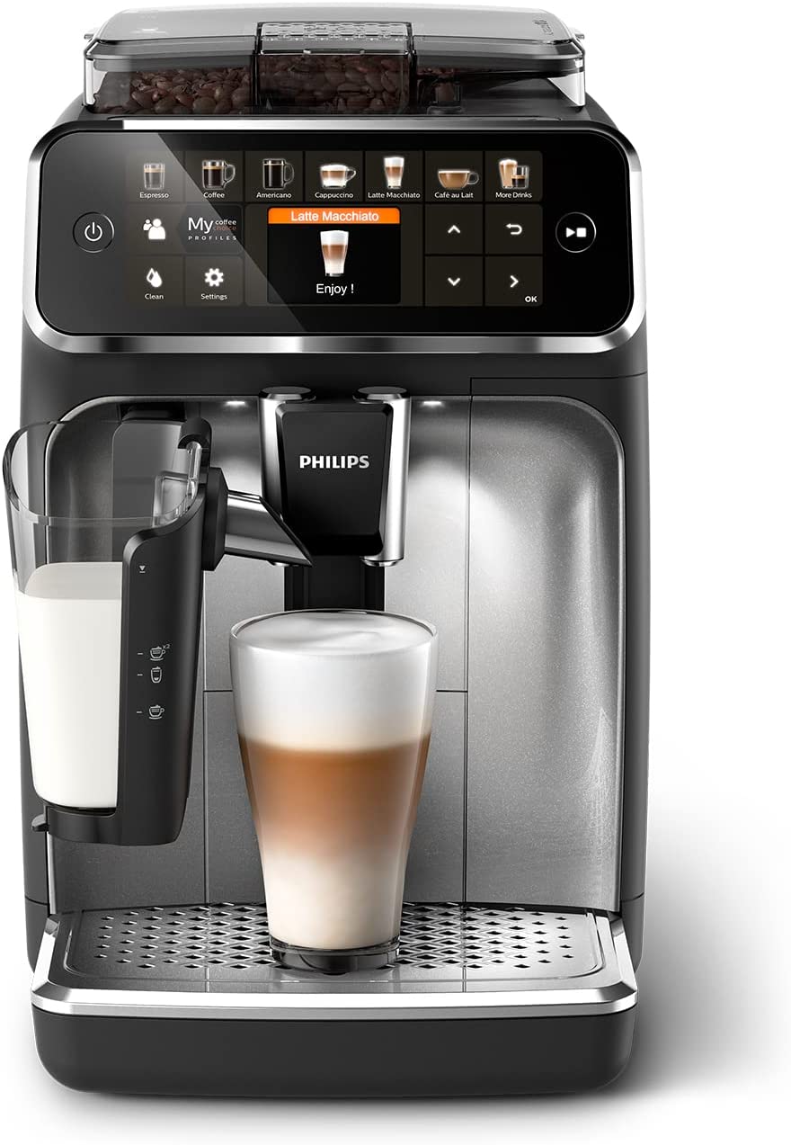 PHILIPS 5400 Series Bean-to-Cup Espresso Machine - LatteGo Milk Frother - Best Philips Coffee Machines