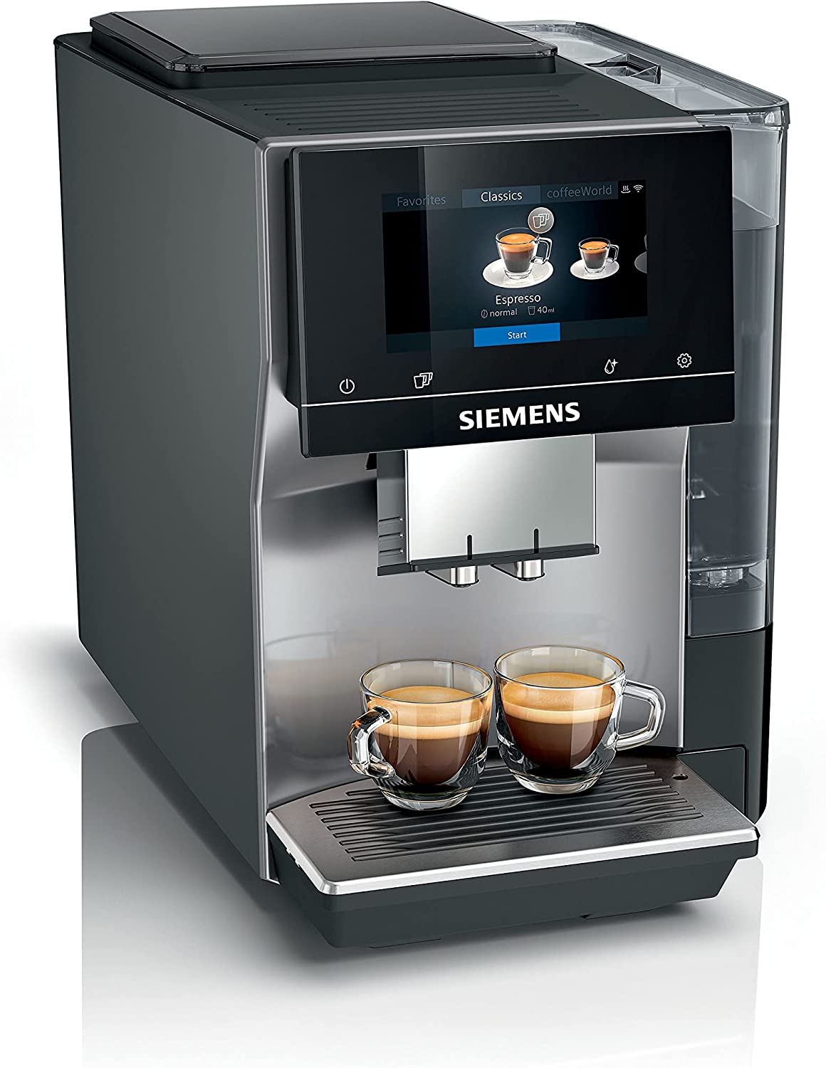 Siemens TP705GB1 EQ700 Home Connect Bean to Cup Fully Automatic Freestanding Coffee Machine - Anthracite Best Siemens coffee machine