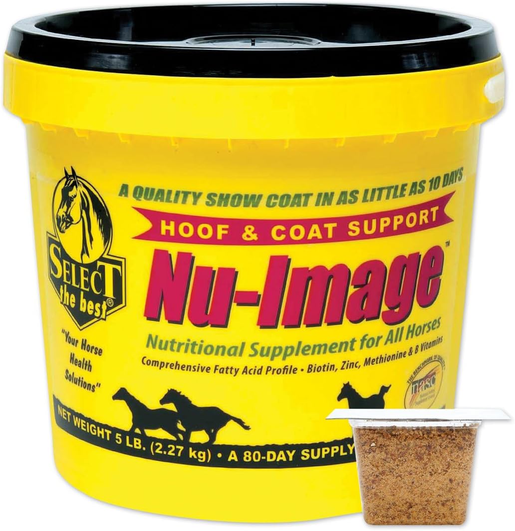 Dark Horse Nu-Image Hoof & Coat Support for Horses - Best horse supplements