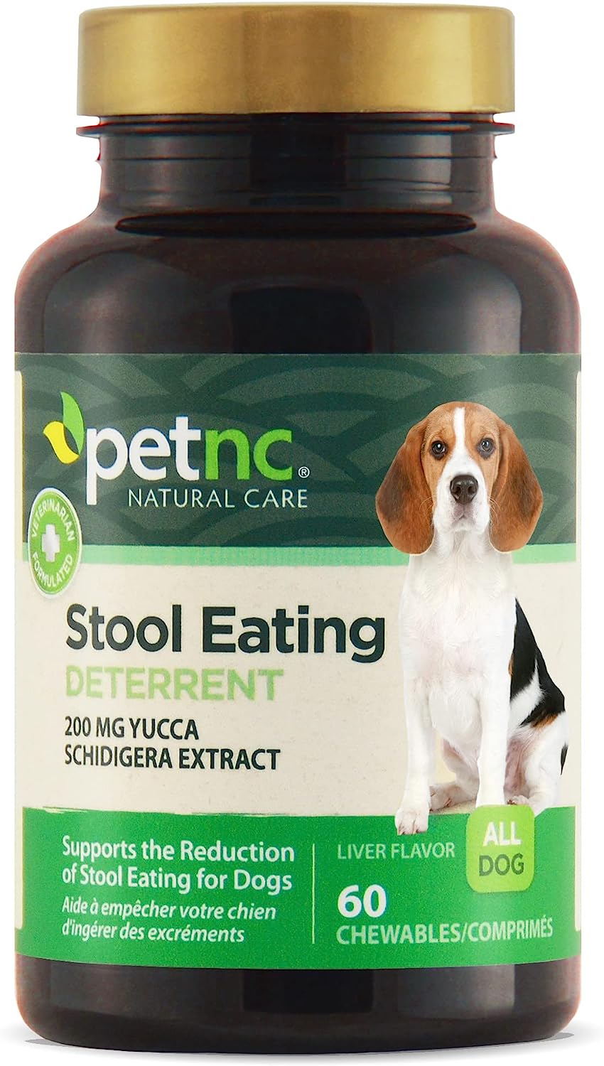 PetNC Natural Care Stool Eating Deterrent Chewables for Dogs - Best supplements for dogs