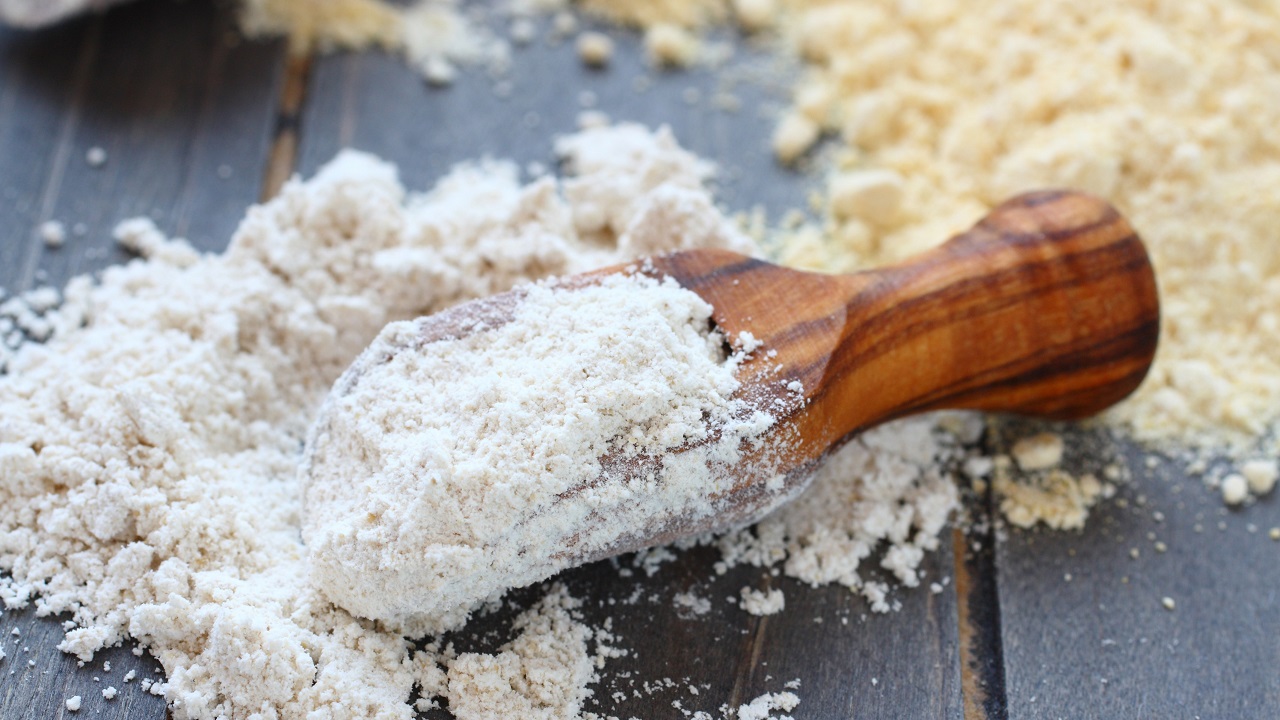 Wheat Starch in a scoop