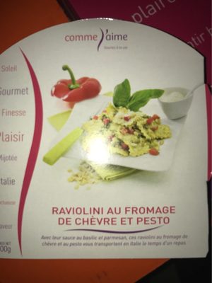 Raviolini au Fromage de chèvre et Pesto - 0000000274739