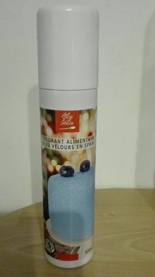 Colorant alimentaire bleu velours en spray - 0000010205679