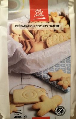Preparation biscuits nature