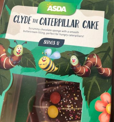 Clyde and the caterpillar cake