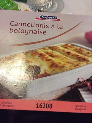 Cannellonis a la bolognaise