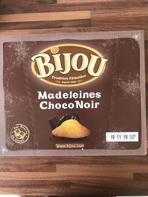 Madeleines Choco Noir - 000020