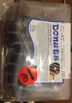 Donuts fourrage vanille - 0000601015748
