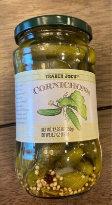 Trader joe's, cornichons - 00006163
