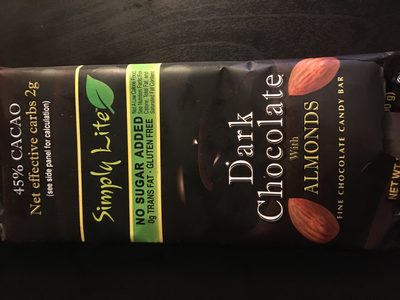 Dark Chocolate with Almonds - 0000790200192
