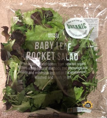 Baby leaf rocket salad