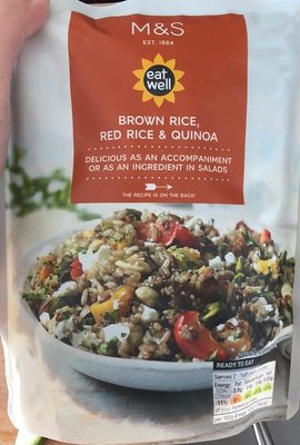 brown rice, red rice & quinoa