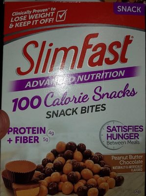 Peanut butter chocolate flavored advanced nutrition snack bites - 0008346800025