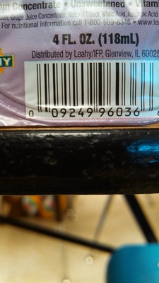 Grape juice - 0009249960366