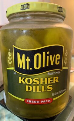 Mt. olive, kosher dills - 0009300000826