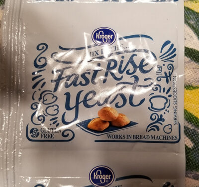 Kroger, fast rise yeast - 0011110855015