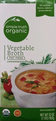 Fat free broth, vegetable - 0011110876942