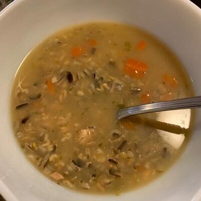 Chicken & wild rice soup - 0011110889782