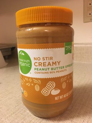 Creamy peanut butter spread - 0011110894953