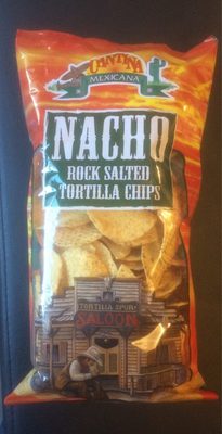nacho rock salted tortilla chips - 0011359645293