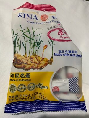 Sina Ginger Candy - 0011747615808