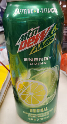 Mtn Dew Amp - 0012000016431
