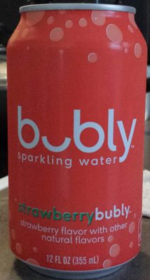 Strawberry Bubly - 0012000171321