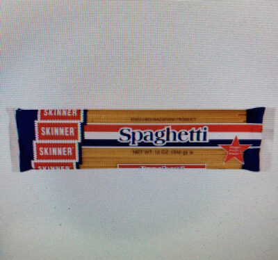 Skinner, Enriched Macaroni Product, Spaghetti - 0012700000013