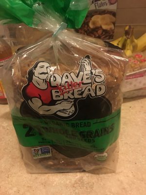 Dave's killer bread, organic whole grain and seeds bread - 0013764027053