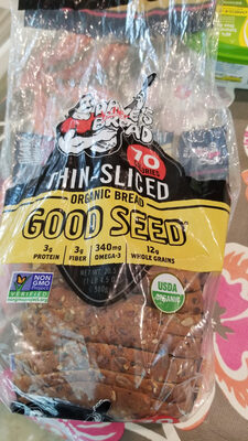 Dave's killer bread, thin-sliced bread, good seed - 0013764027121