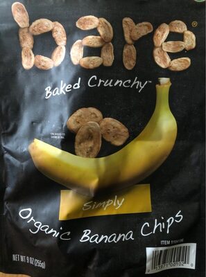 Organic banana chips - 0013971001020