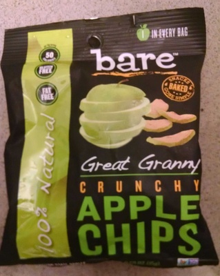 Great Granny Crunchy Apple Chips - 0013971001914