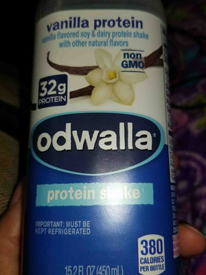 Odwalla Protein Shake Vanilla - 0014054030319