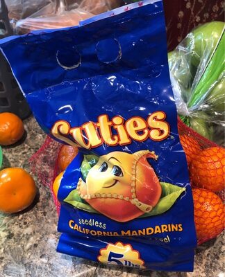 Cuties seedless california mandrins - 0014668340019