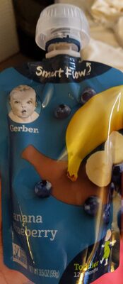 Gerber banana blueberry Toddler - 0015000044787