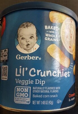 Gerber Lil' Crunchies Veggie Dip - 0015000048310