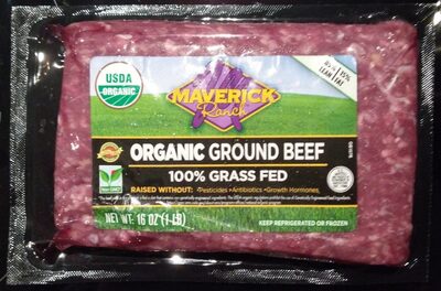 85/15 Organic Grass-fed Ground Beef - 0015409140165