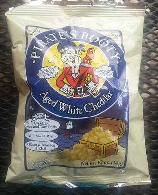 Pirate's Booty Aged White Cheddar - 0015665601127