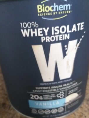 Whey isolate protein - 0015794020110