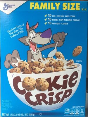 Cookie Crisp Cereal - 0016000151918