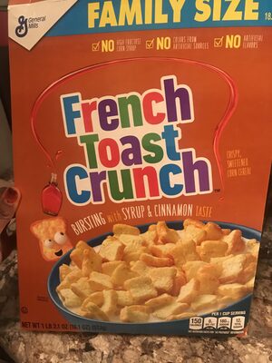 French Toast Crunch Cereal - 0016000151970