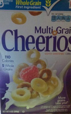 Cheerios multi-grain cereal - 0016000275157