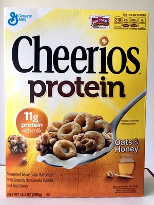 Cheerios Protein Oats and Honey Cereal - 0016000451377