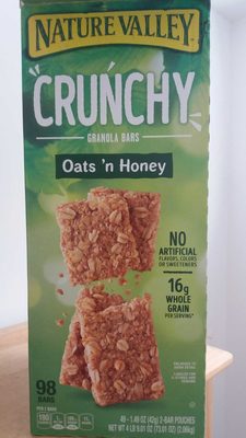Crunchy granola bars - 0016000487598
