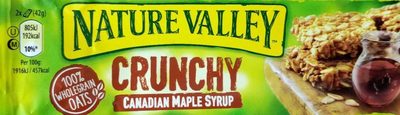 Crunchy Canadian Maple Syrup Cereal Bar - 0016000502642