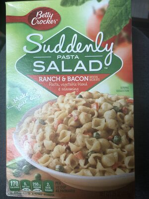 Suddenly Salad Ranch and Bacon Pasta Salad - 0016000509405