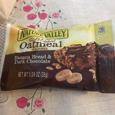 Nature Valley Banana Bread & Dark Chocolate Soft Baked Oatmeal Squares - 0016000511194
