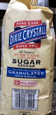 Extra fine granulated premium pure cane sugar - 0016200334005