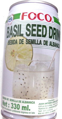 Foco, basil seed drink - 0016229004507