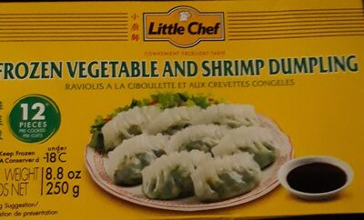 Frozen Vegetable And Shrimp Dumpling - 0016229513078